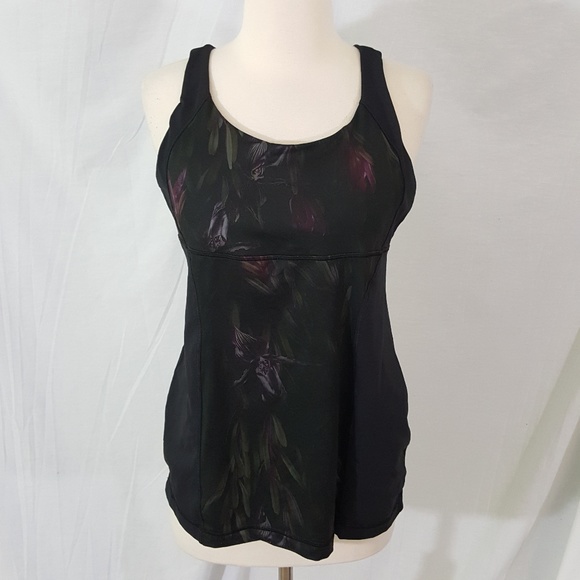 lululemon athletica Tops - Lululemon Energy Tank Top Midnight Iris Black 8